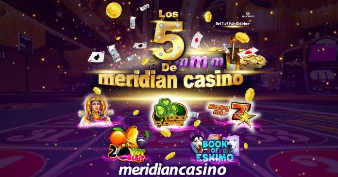 5 juegos meridian casino
