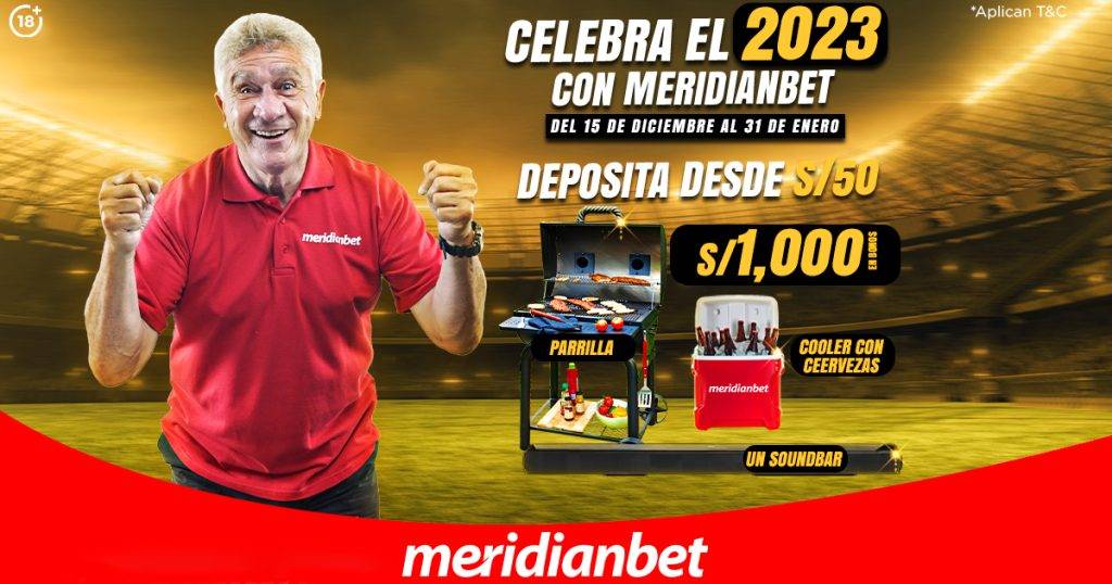 celebra el 2023 meridianbet
