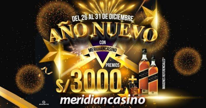 año nuevo con meridian casino