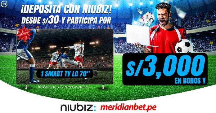 meridianbet deposita por niubiz