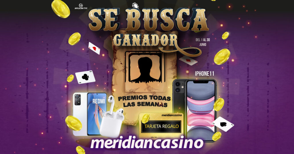 meridian casino promo se busca ganador