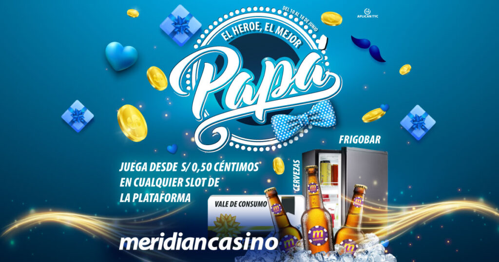 meridian casino sorteo papá