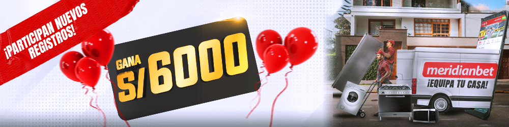 GANA 6000 PARA EQUIPAR TU CASA MERIDIANBET