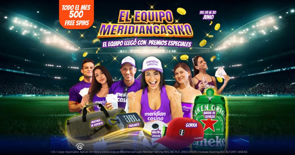 El equipo Meridian Casino