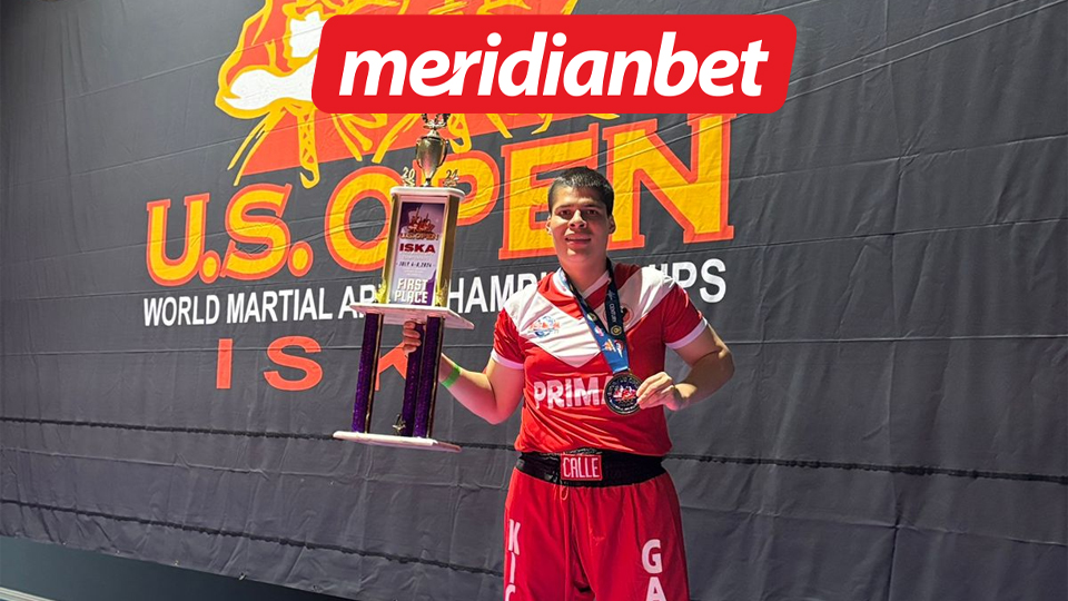 Carlos Calle campeón mundial de kickboxing Meridianbet