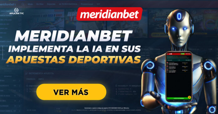 Meridianbet lanza el Recomendador de Apuestas IA en sus apuestas deportivas.