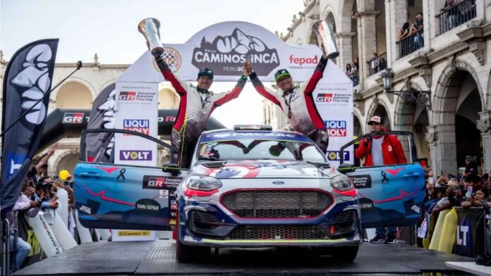 Eduardo Castro gana el Rally Caminos del Inca 2024.