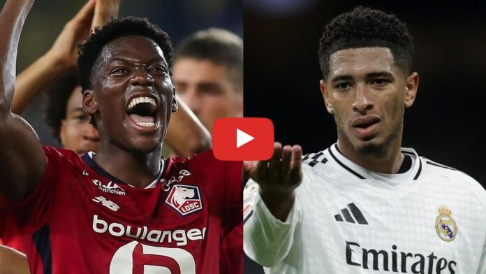 Lille vs Real Madrid en vivo por la fecha 2 de la fase de liga de la UEFA Champions League 2024-25.