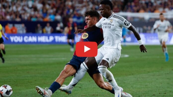 Real Madrid vs Barcelona en vivo por la 11ma fecha de La Liga 2024-25.