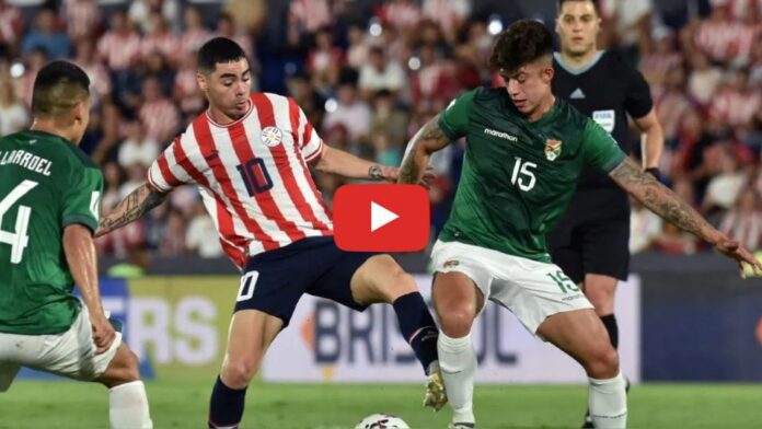 Bolivia vs Paraguay en vivo por la 12da fecha de las Eliminatorias rumbo al mundial 2026.