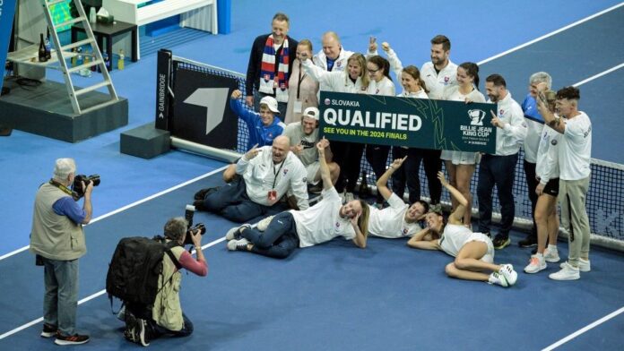 Eslovaquia vence a Gran Bretaña y es finalista de la Billie Jean King Cup.