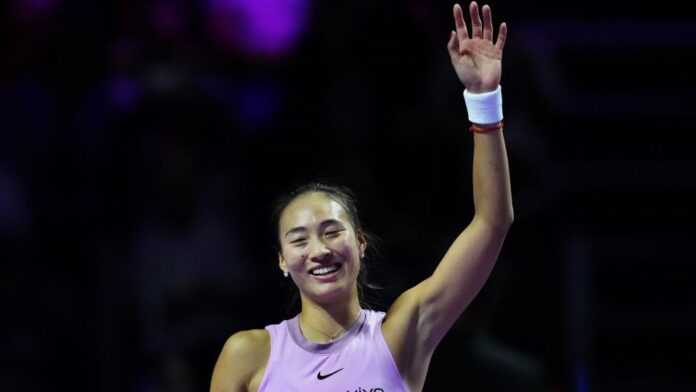 Qinwen Zheng jugará la final de las WTA Finals 2024 luego de vencer a Barbora Krejcikova.