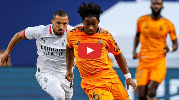 Real Madrid vs AC Milan en vivo por la 4ta fecha de la UEFA Champions League 2024-25.