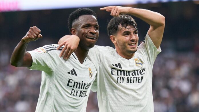 Con hat-trick de Vinícius Jr., Real Madrid derrotó 4-0 al Osasuna.