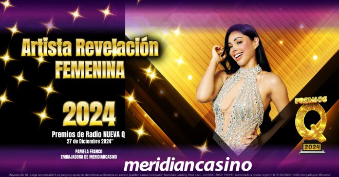 Pamela Franco es la artista revelación femenina de los Premios Q de Oro 2024