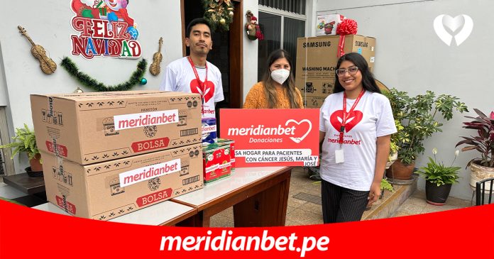 Meridianbet llevó donativo de Navidad a la Casa Hogar Jesús, María y José Meridianbet llevó donativo de Navidad a la Casa Hogar Jesús, María y José