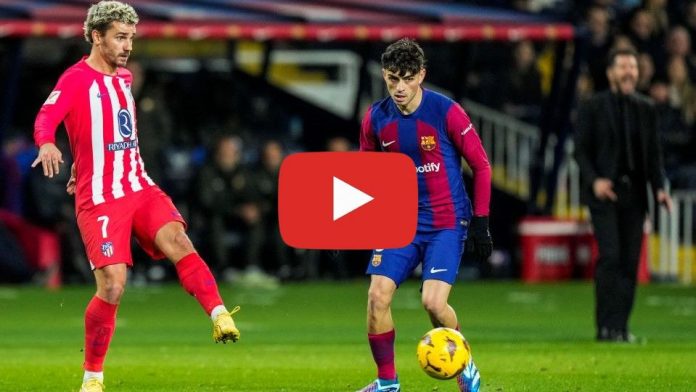 Barcelona vs Atlético de Madrid por la 18va fecha de La Liga 2024-25