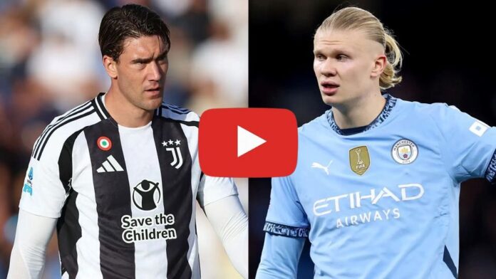 Juventus vs Manchester City en vivo por la 6ta fecha de la Champions League 2024-25