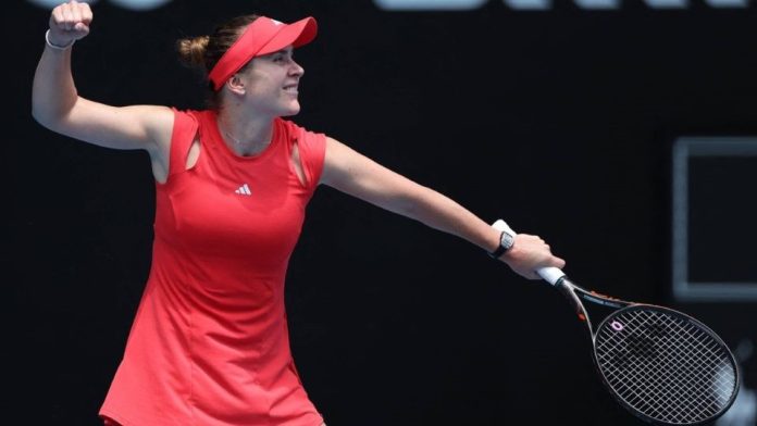 Elina Svitolina se mete en 4tos de final del Australian Open 2025.