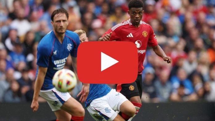 Manchester United vs Rangers en vivo por la fecha 7 de la fase de liga de la Europa League 2024-25.