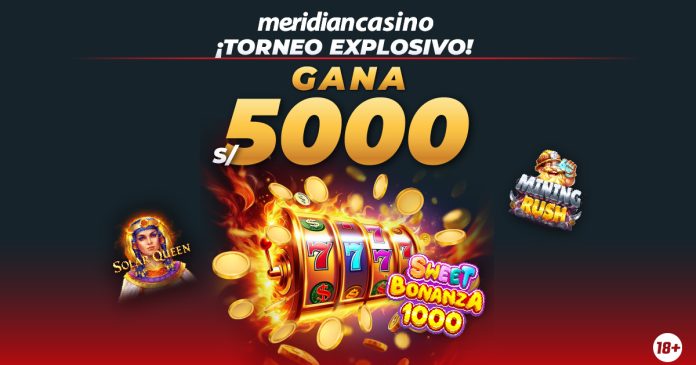 Llénate de premios con el Torneo Explosivo de Meridian Casino.