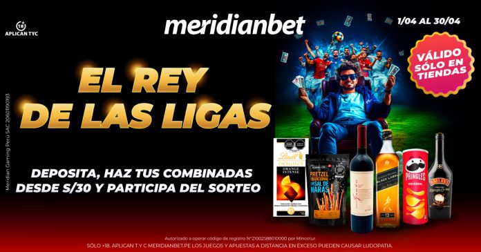 Conviértete en El Rey de las Ligas junto a Meridianbet.