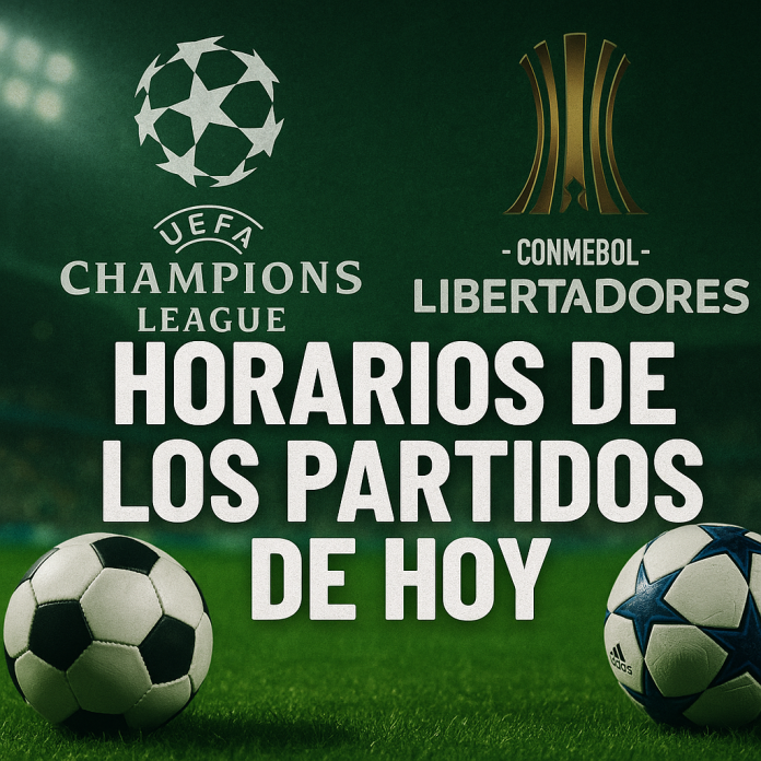 Horarios de los partidos de hoy Meridianbet