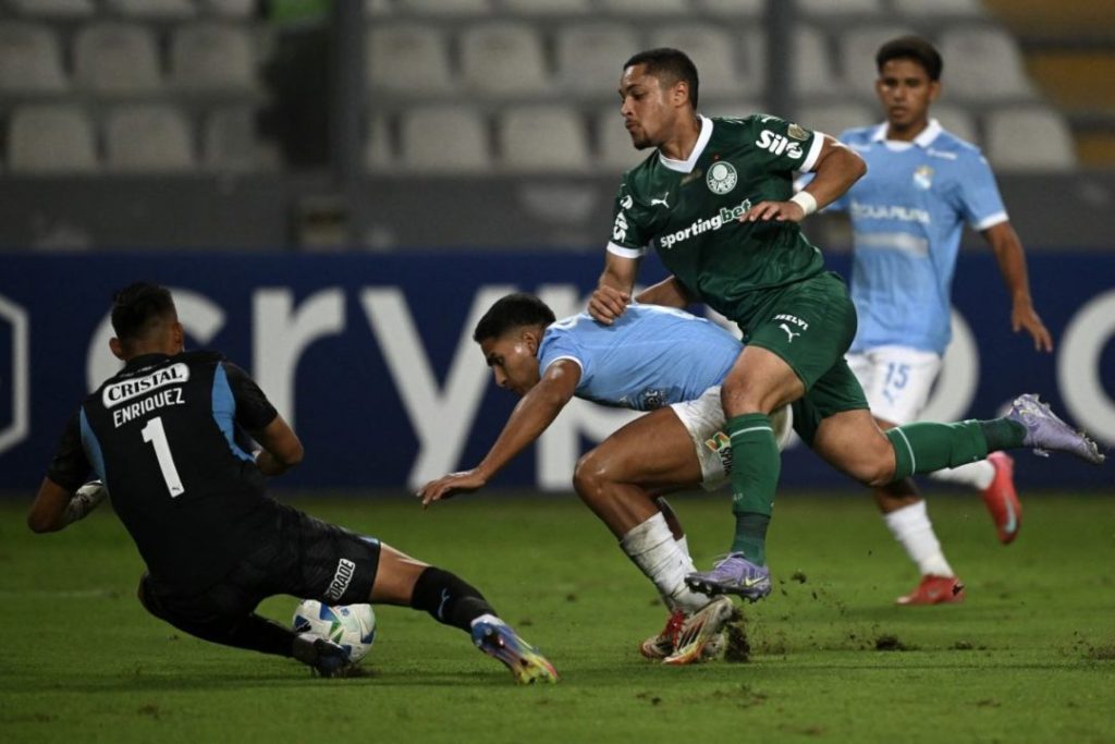 Palmeiras vs Cristal Libertadores 2025