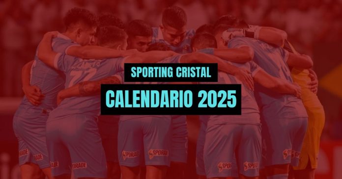 Portada del artículo sobre el calendario de 2025 de Sporting Cristal para saber cuándo juega. Hecho por Blog Meridianbet.