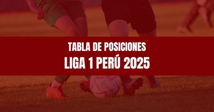 tabla-de-posiciones-liga-1-peru-2025-en-vivo Portada del artículo con la tabla de posiciones de la Liga 1 Perú 2025 en vivo. Blog Meridianbet.