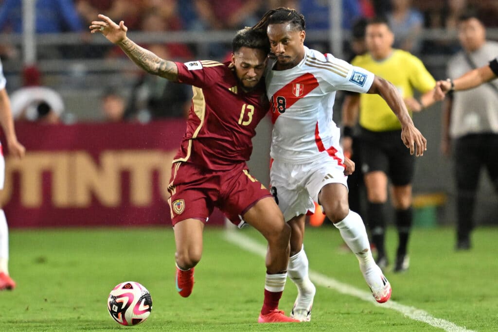 Venezuela vs Perú Eliminatorias Mundial 2026