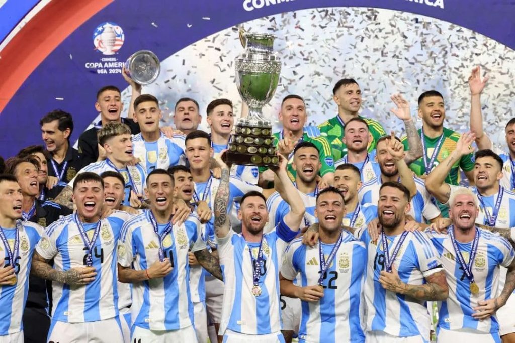 Argentina es el vigente campeón de la Copa América