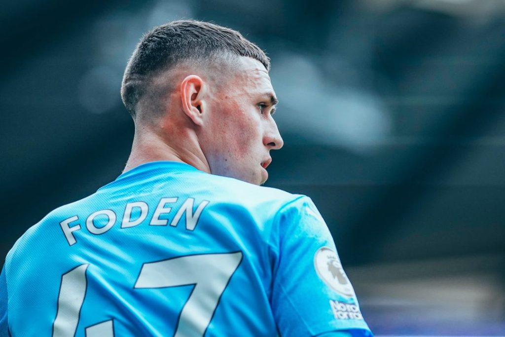 Phil Foden en el Manchester City