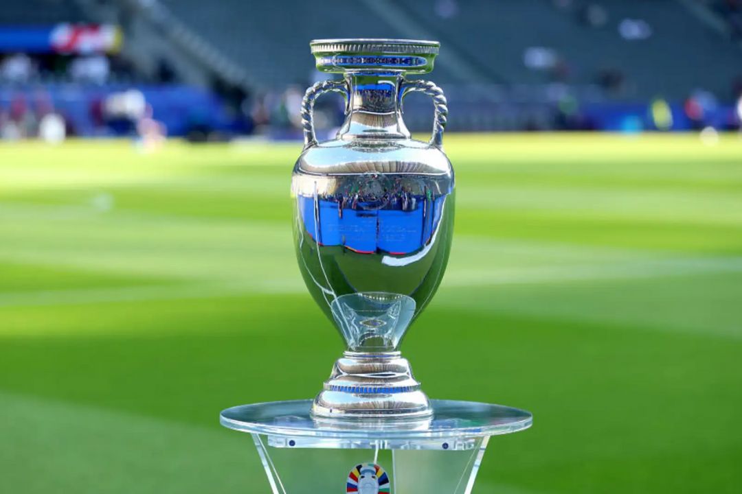 El trofeo de la Eurocopa