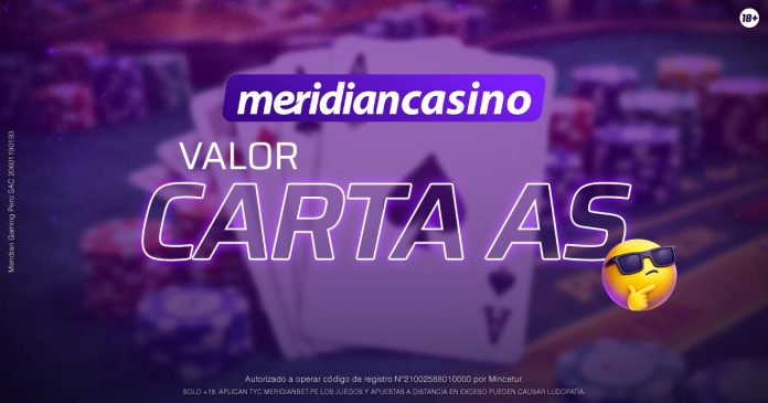 Portada del artículo que explica los distintos valores que puede tomar la carta as en los diversos juegos de casino.