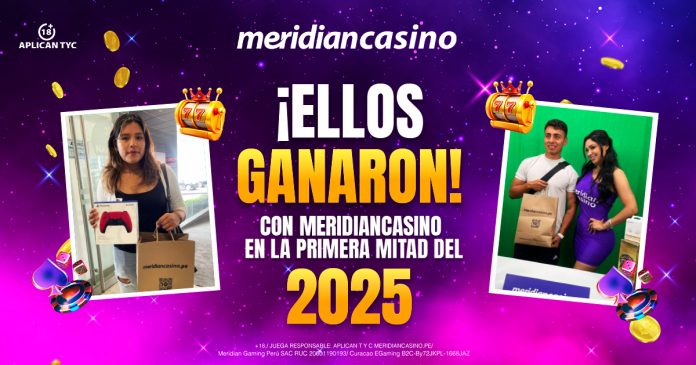 Descubre a algunos de los premios entregados por Meridian Casino en este 2025 y ciertas promociones vigentes.