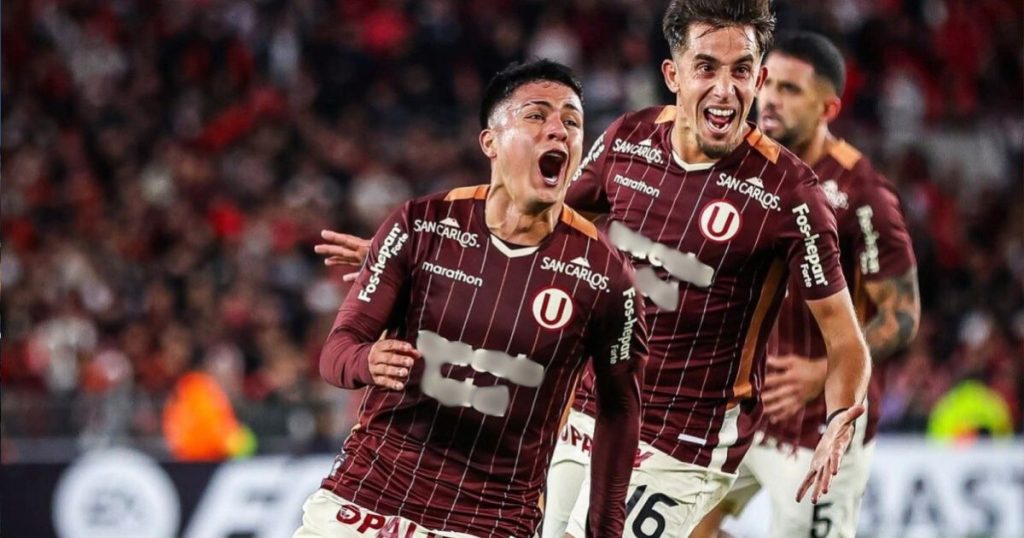 Universitario en la Copa Libertadores 2025.