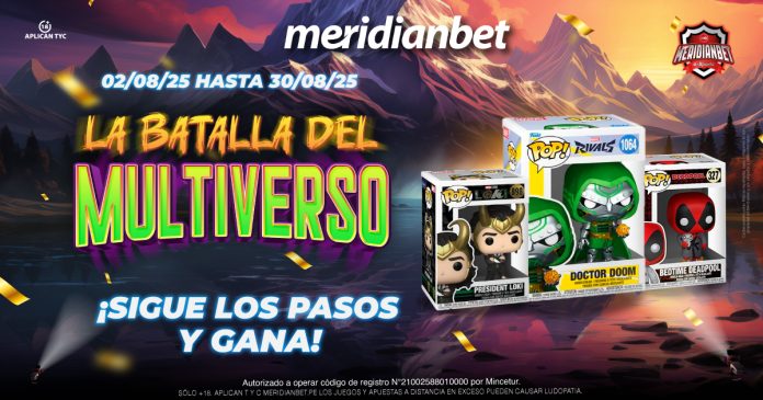 Se parte de La Batalla del Multiverso y gana premios increíbles con Meridianbet