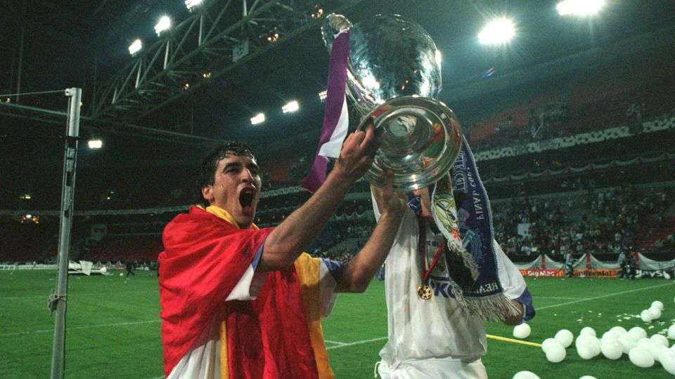 Máximos goleadores de la Champions Raúl.