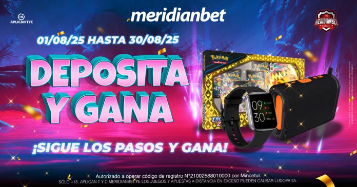 Deposita y gana grandes premios gracias a Meridianbet