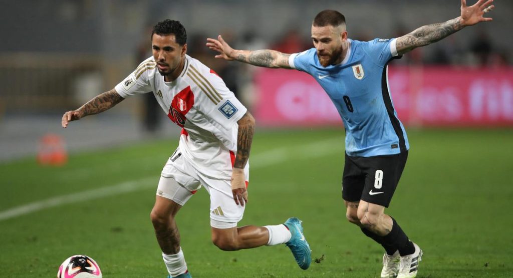 Perú vs Uruguay por las eliminatorias sudamericanas 2026.