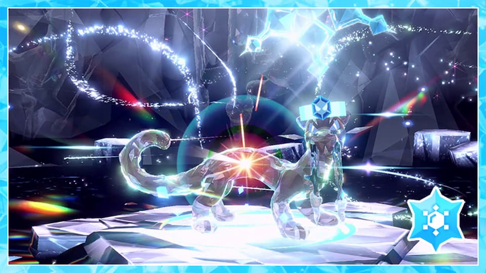 Chien Pao shiny aparece en las teraincursiones de Pokémon Escarlata y Pokémon Púrpura.