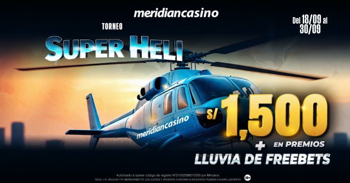 Gana s/1,500 en premios con el Torneo Super Heli