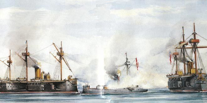 Feriado de octubre, Combate de Angamos.