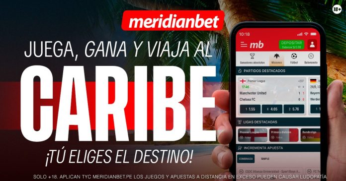 Juega en Meridianbet y gánate un viaje todo pagado al Caribe