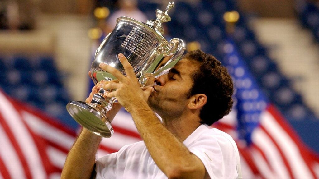 Pete Sampras, uno de los tenistas más laureados de la historia.