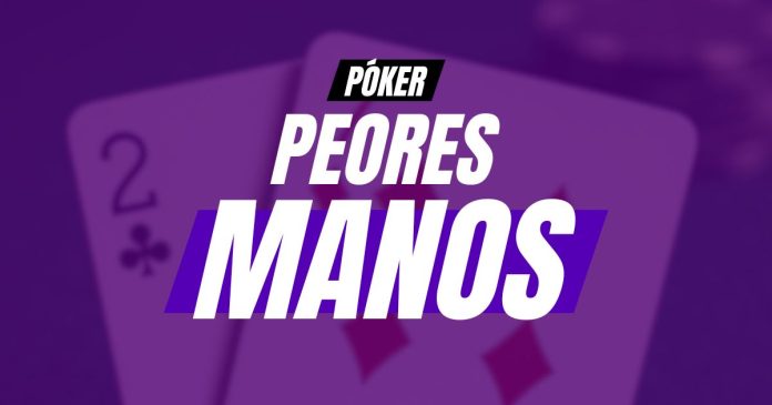 cual-es-la-peor-mano-de-poker-meridian-casino Portada del artículo sobre cuál es la peor mano de póker hecha por Blog Meridian