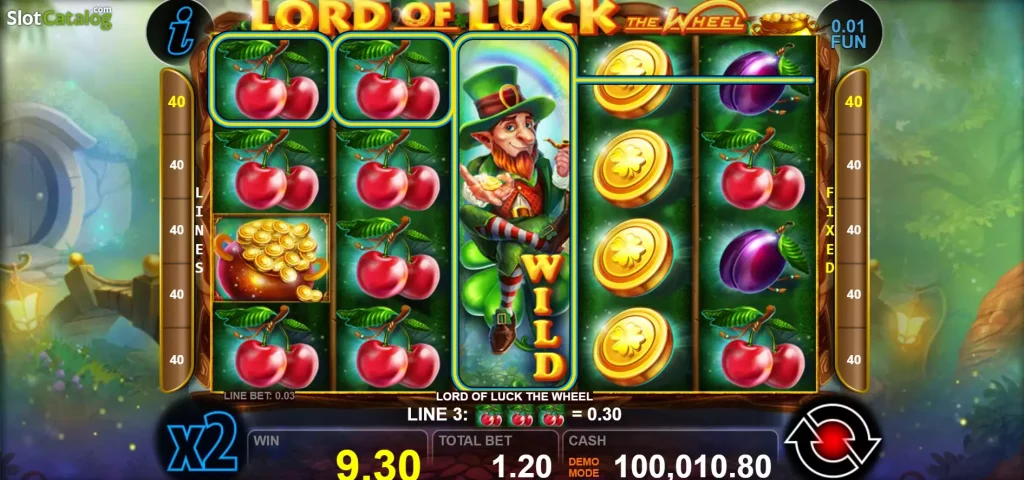 Slot Lord of Luck The Wheel de CT Interactive.