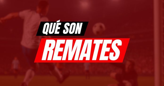 ¿Qué son los remates al arco en las apuestas de fútbol?
