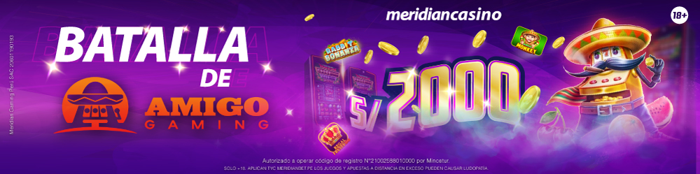 Batalla de Amigo Gaming Meridian Casino
